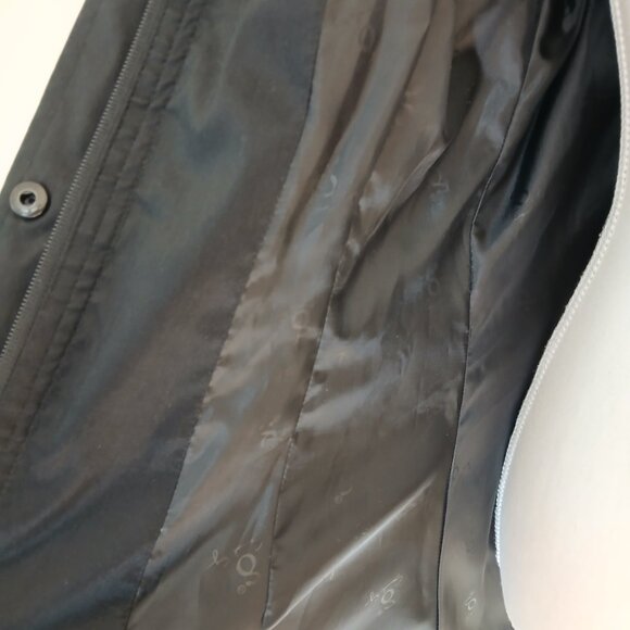 Samuel Dong Bubble Hem Trench Coat Size Small - Picture 7 of 9